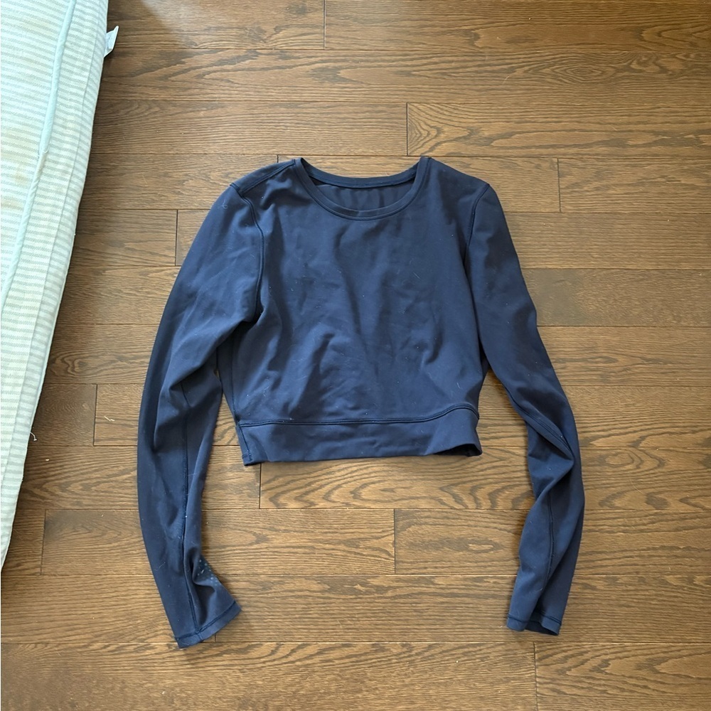 lululemon athletica Dark Blue Long Sleeve Top